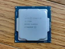Intel Core i5-7500 SR335 3.40GHz Quad Core LGA1151 CPU Desktop Processor
