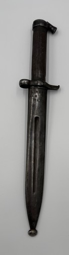 SWEDISH M1896 EJ AB CROWN & ANCHOR BAYONET W/ SCABBARD #173 MAUSER WW2