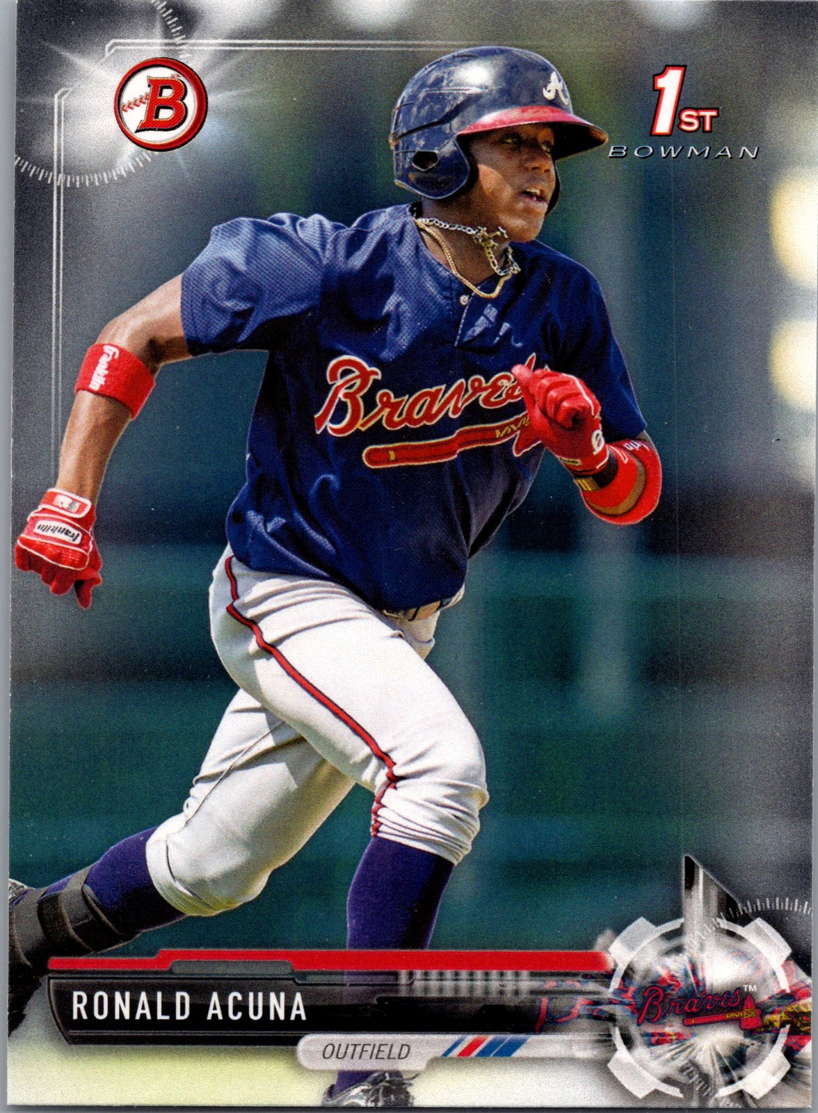 2017 Bowman #BP127 Ronald Acuna Prospects