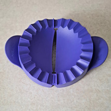 Tupperware Teigfalle in blau für Teigtaschen mit 2 Rezepten Neu