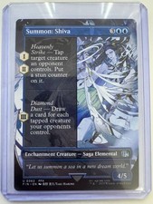 Summon: Shiva (Borderless) #0362 Non-Foil FINAL FANTASY NM MTG ENG