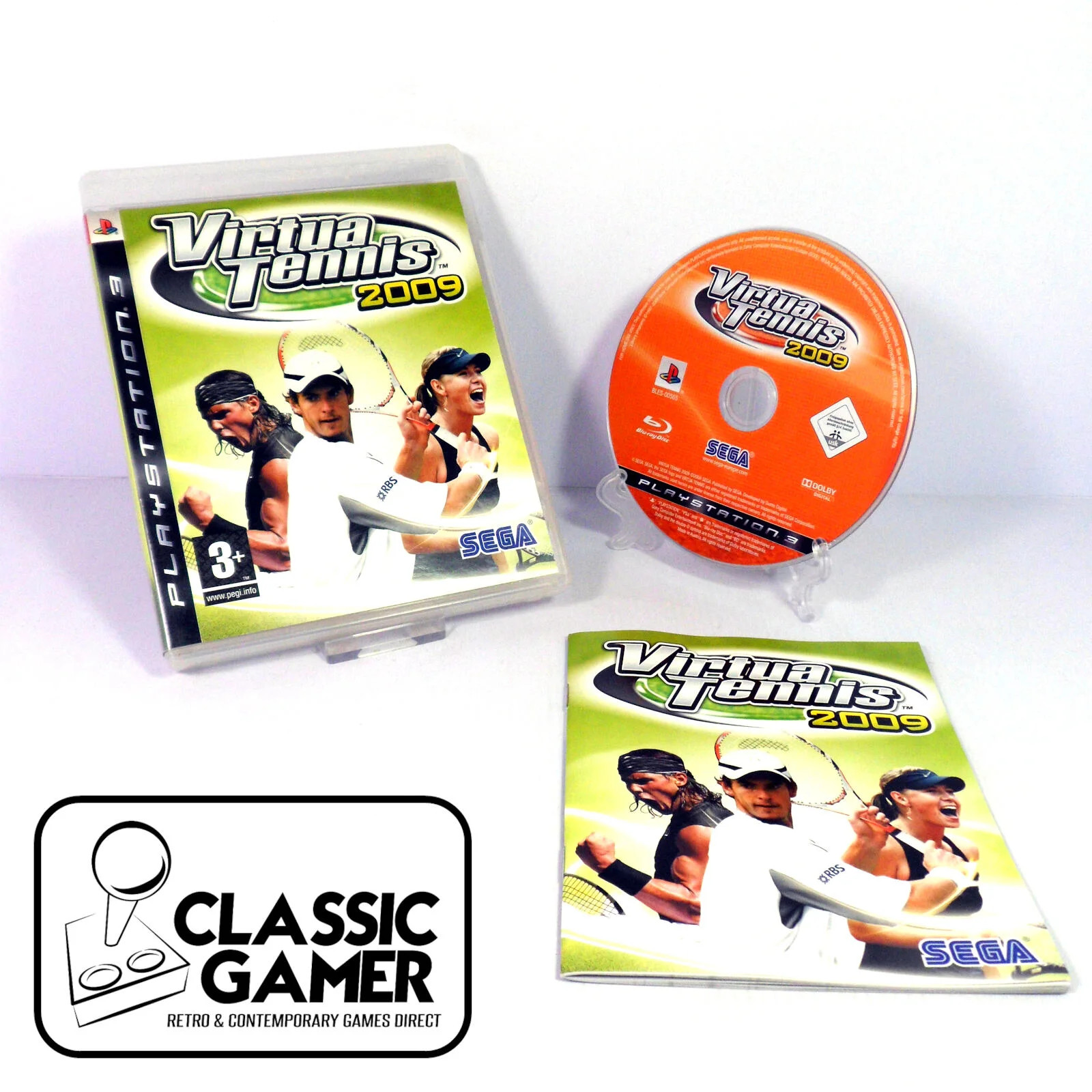 Virtua Tennis 2009 (PS3) VG
