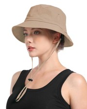 Waterproof Bucket Hat Outdoor Hat for Women Men UV Protection Sun Hat Packabl...