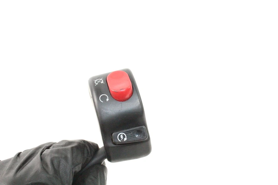 08-12 Triumph Street Triple R 675 Interruptor derecho parada de arranque Foto 2 de 4