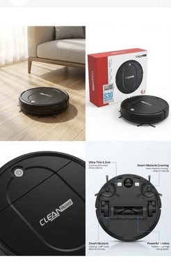 S30 Intelligent Robot Vacuum - Ultra-Thin 6.5cm Smart Sweeper for Hard Floors