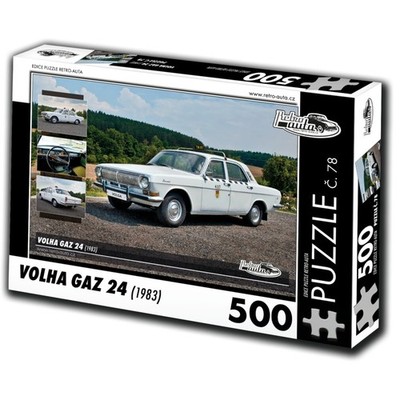 RETRO-AUTA Puzzle Nr. 78 Volha GAZ 24 (1983) 500 Teile