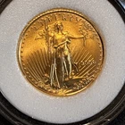 New Listing2000 $5 American Gold Eagle - 1/10 oz Fine Gold - "Gold Coin of the Millennium"