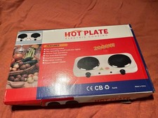 NEW! Electric Portable Kitchen Double Twin Hot Plate