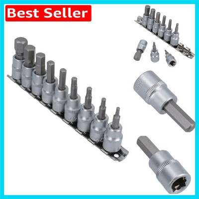 Vielseitiges 5-teiliges Inbus-Sechskantschlüssel-Set - 3/8 Zoll Antrieb Größenbereich 1/8'' bis 1/2''