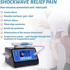 Kalecope 10 Bar ESWT Pneumatic ED Shockwave Therapy Machine Body Pain Relief USA