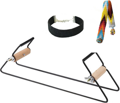 Perlenwebstuhl Aus Holz, Bead Loom Kit Für Einsteiger, Perlen, Webrahmen, Perlen