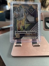 2025 Panini Donruss Canton Kings Jerome Bettis #CK-JBS #6 Patch 4/49 Rare!
