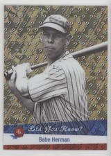 2025 Historic Auto Did You Know Orange Ice /300 Babe Herman #38 4g8