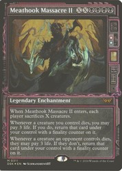 Meathook Massacre II - Showcase Foil - Duskmourn: House of Horror