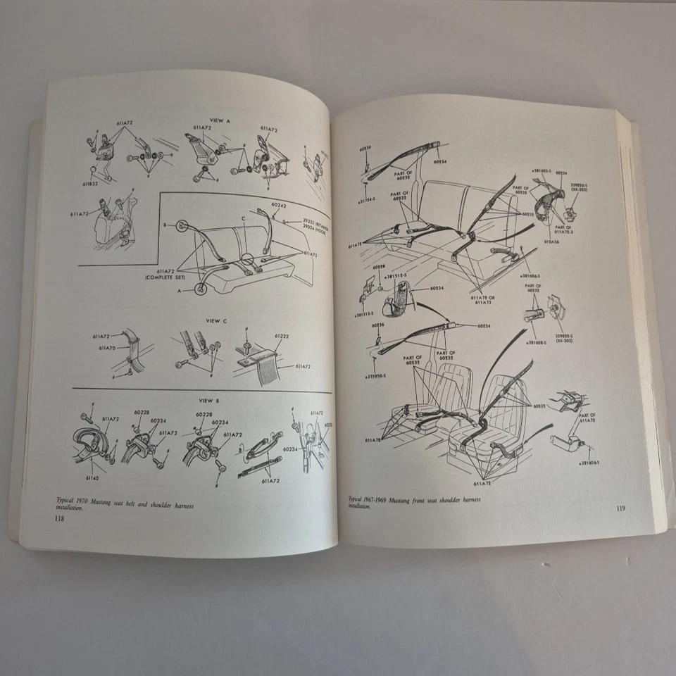  AUTHENTIC RESTORATION GUIDES - MUSTANG 1964 1/2 - 1970 - Image 2 of 4