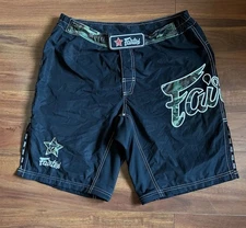 Fairtex Men’s MMA Camo Shorts Size XL