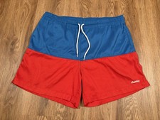 Chubbies The Liberties 5.5  Magic Print Flag Swim Trunks Red  Blue Large Marked