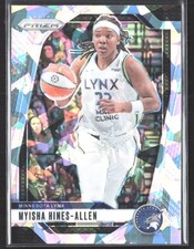 2024 Panini Prizm WNBA #20 Myisha Hines-Allen Ice Prizm