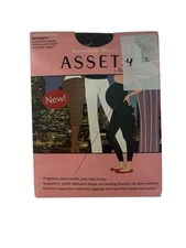 ASSETS BY SPANX MARVELOUS MAMA LUCKY LEGGINGS Size 4 Maternity SLATE GREY