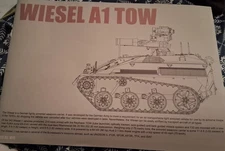 Wiesel A1 TOW - 1/16 Scale Takom - No Interior Unassembled AFV kit#1011