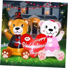 Valentines Day Inflatables Outdoor Decorations 5.5ft Long Valentine Blow Up