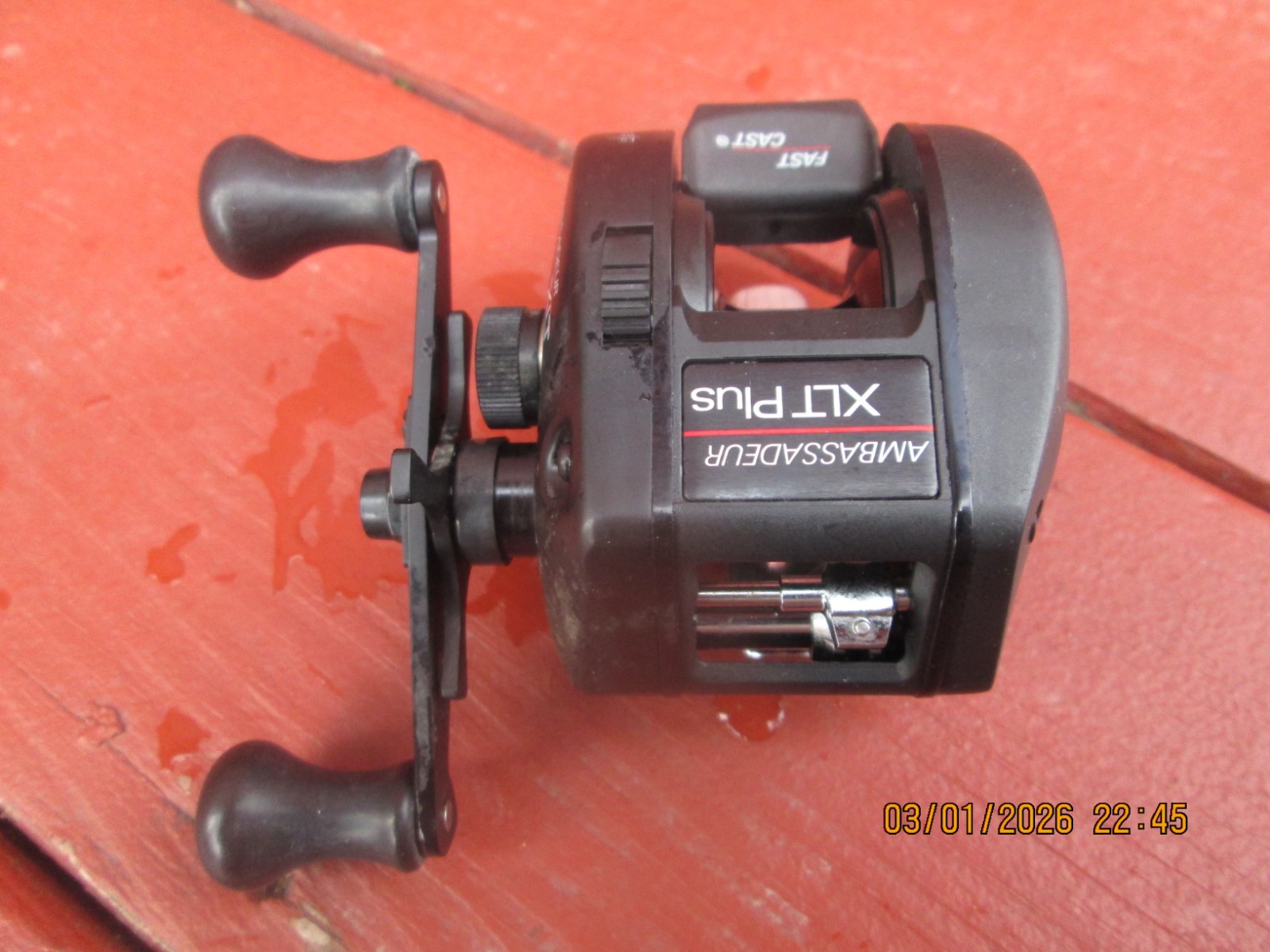 ABU GARCIA AMBASSADEUR FISHING REEL - ABU XLT PLUs
