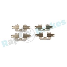 ORIGINAL® RAP Brakes Zubehörsatz, Scheibenbremsbelag Hinten für Abarth 124