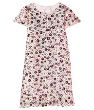 Girl's Dresses Janie and Jack Sequin Flower Dress (Toddler/Little Kid/Big Kid)