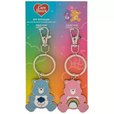 Care Bears Bag Clip Grumpy Bear Friendship Bear BFF KEYCHAINS