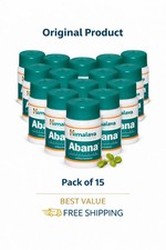 Himalaya Abana Tablets 60 Tabs x15 Herbal Heart Wellness Support Free shipping