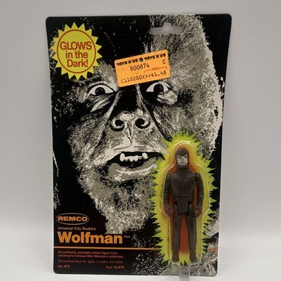 Vintage Wolfman Remco Glow in Dark 1980 Rare Sealed New