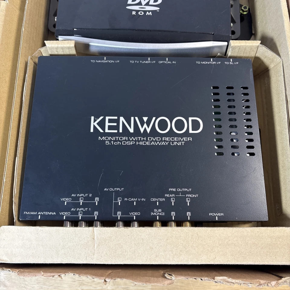 NEW KENWOOD Excelon KVT-817DVD In box Complete With Remote ! - Image 2 of 4