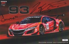 2024 Racers Edge Motorsports Acura NSX signed Indy SRO GTWC IGTC Hero Card