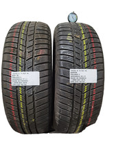 2 PNEUMATICI USATI 195/65 R 15 95T XL BARUM INVERNALE M+S 4.5 MM DOT 4019