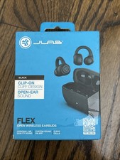 New Sealed JLab Flex Open Earbuds Bluetooth Wireless Air Conduction