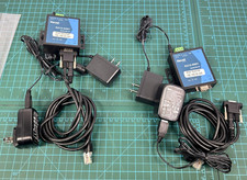 Revel Orbit Scanner Interface R212-0001 Lot Of 2 Serial RS232 Ethernet Adapter