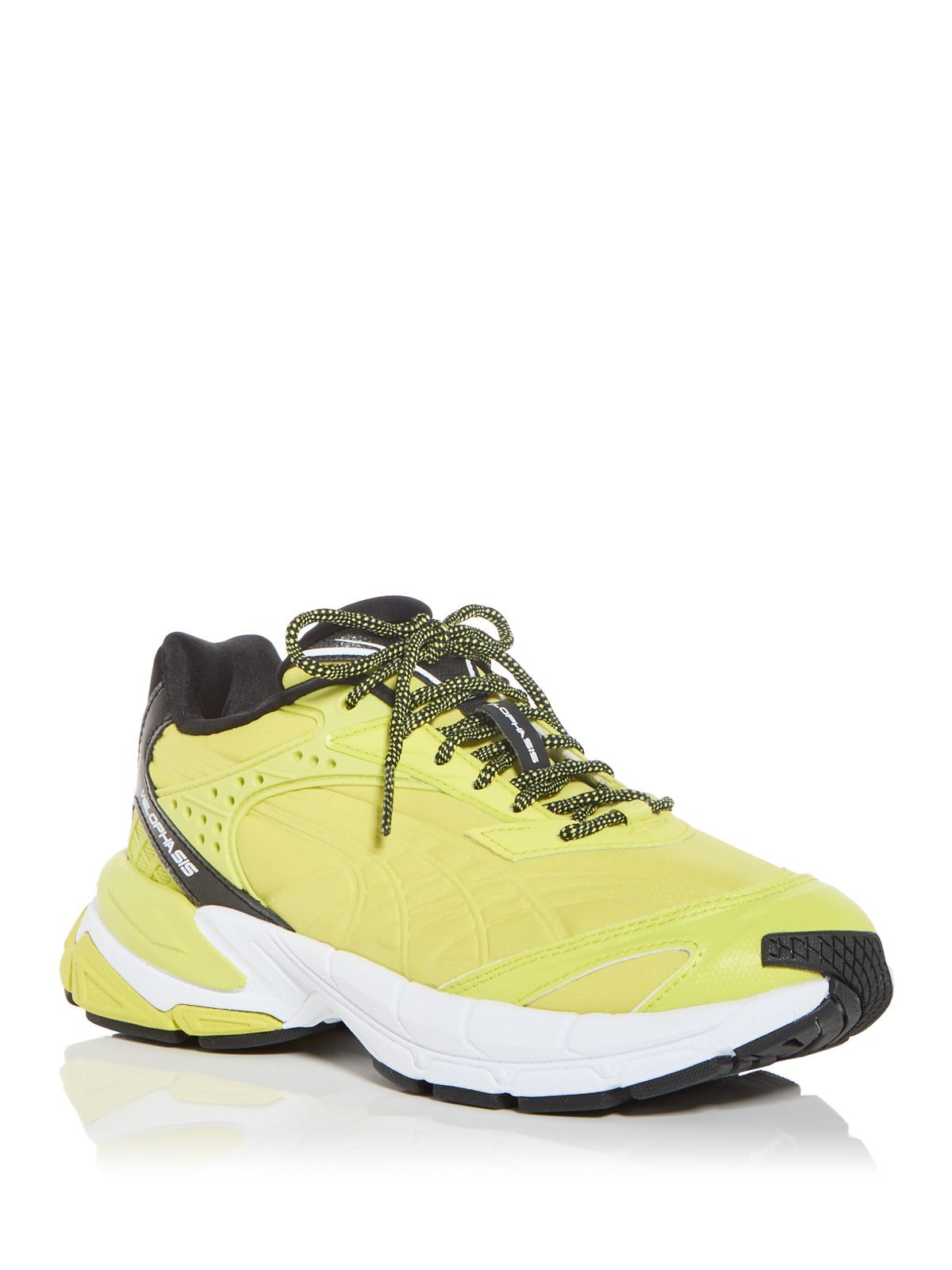 Женские кроссовки PUMA Womens Yellow Mixed Media Velophasis Btw с круглым носком 65 м 5690₽
