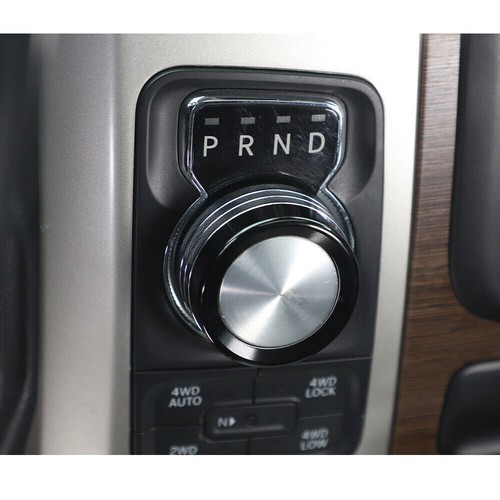 Gear Shift Switch Knob Cover Trim Ring for Dodge Ram 1500 13-17 Black Accessory - Foto 6 di 11