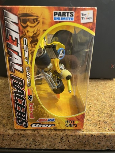 NEW Toy Things Die Cast Metal Racers Shifter Cart #40 Yellow Birel Wiseco Kart - Picture 3 of 5