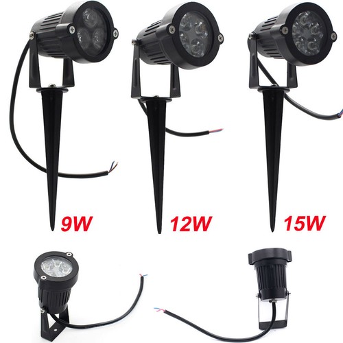 9W 12W 15W Waterproof LED Flood Light Spotlight Bulb Landscape Garden Yard Lamp - Picture 3 of 14