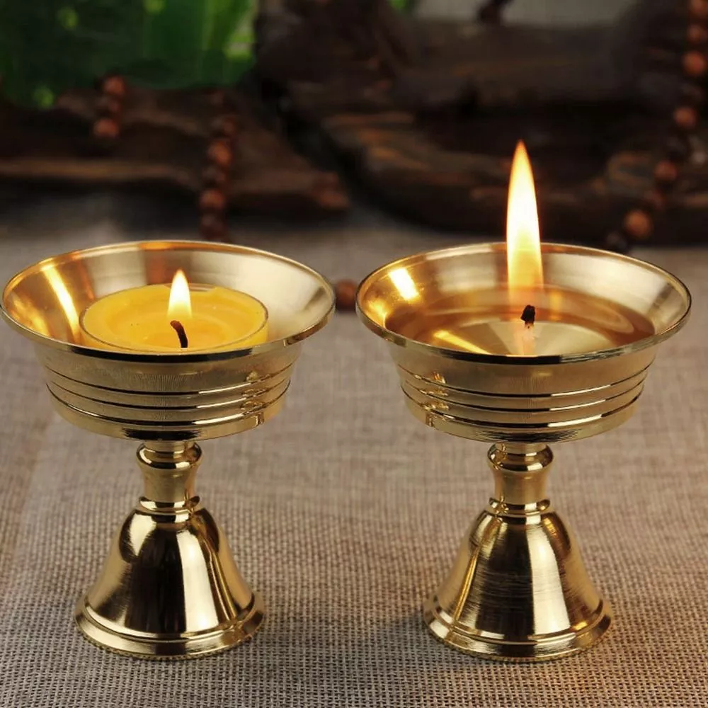 Butter lamp candles deals