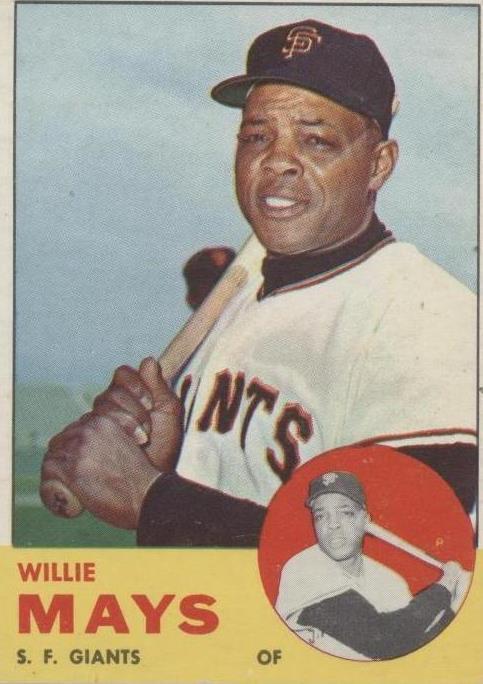 1963 Topps - Willie Mays #300 PSA 2