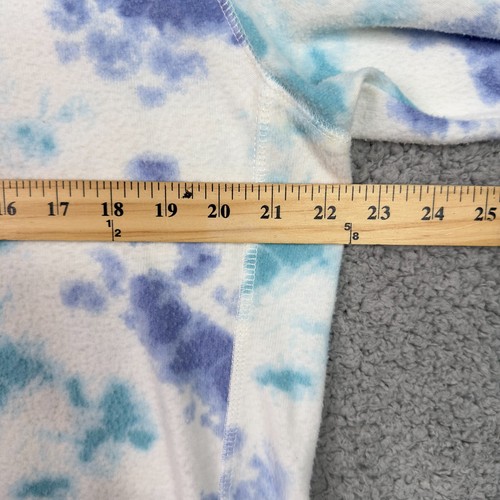 Martha's Vineyard Sweatshirt Womens Large Tie Dye Blue White Crewneck Pullover - Picture 7 of 10