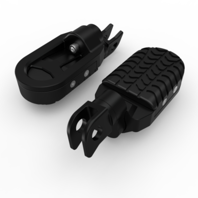 U-shaped Serrated Footrests Forward Pedals Fit For Kawasaki Z900RS