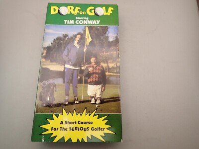 Vintage Dorf On Golf VHS (1987) starring Tim Conway (30 mins) GA18
