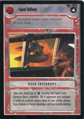 Star Wars CCG Special Edition Local Defense