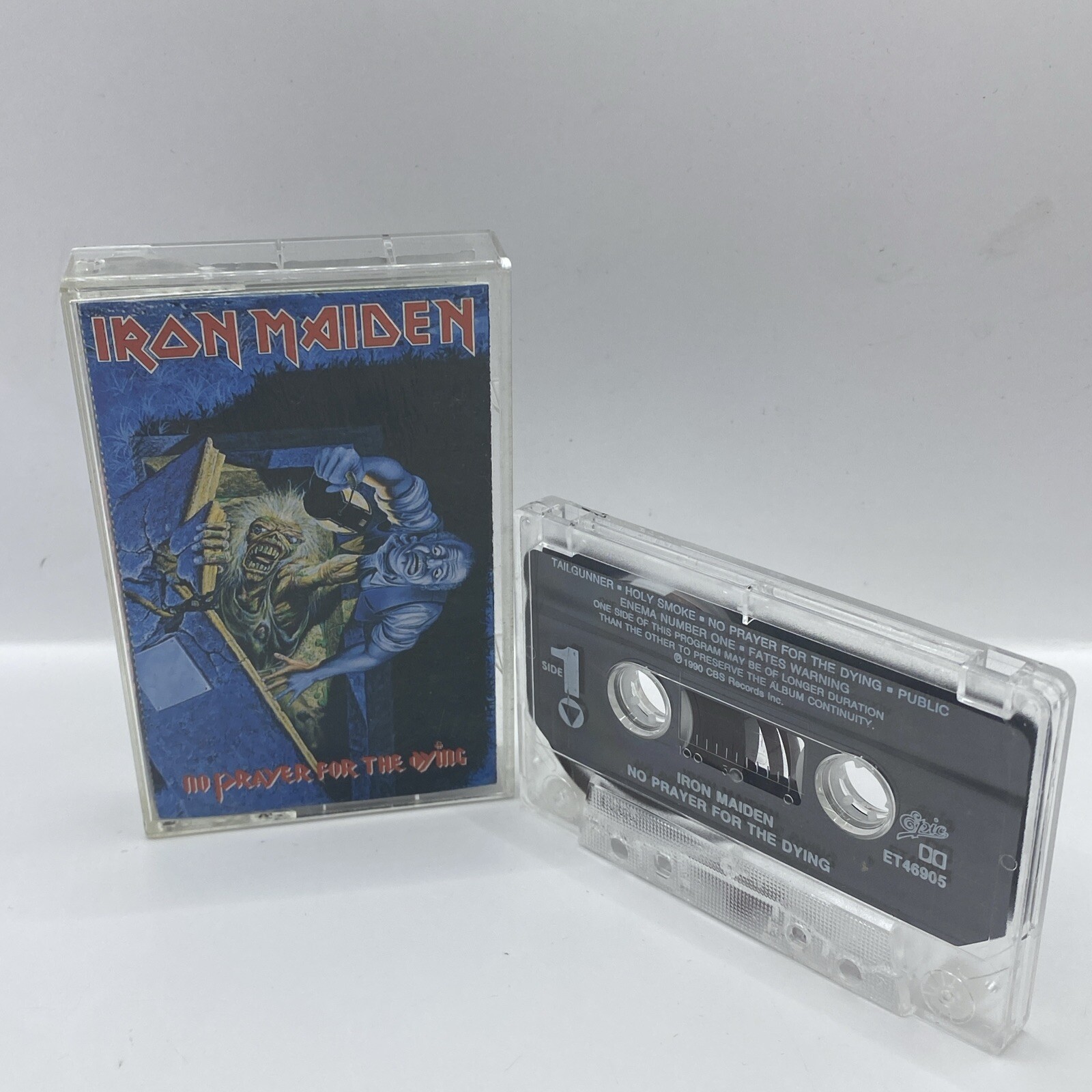 Iron Maiden No Prayer For The Dying Cassette Tape Album (US IMPORT)