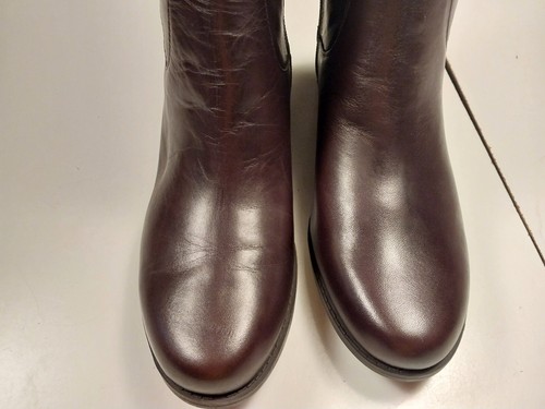 MARC FISHER WOMENS Leather CALF KNEE HIGH RIDING BOOTS SIZE 7.5 - Picture 5 of 9