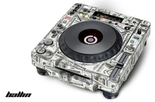 Skin Decal Sticker Wrap for Pioneer CDJ 800 MK2 Turntable Pro Audio Mixer BALLIN