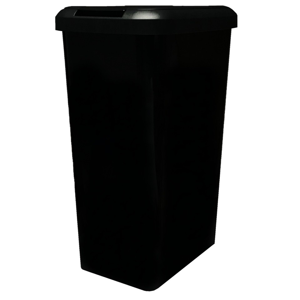 45 Litre Touch Top Kitchen Bin Rubbish Paper Waste Can Dustbin